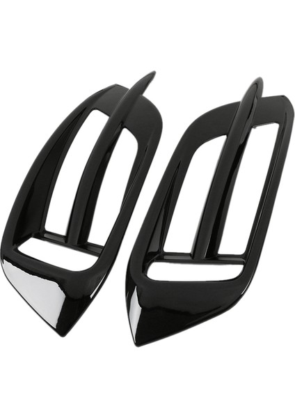 1 Çift Araba Arka Tampon Sis Lambası Lambası Kapağı Trim Honda Civic 10TH 2016-2019 Parlak Siyah Sis Lambası Çerçevesi (Yurt Dışından)