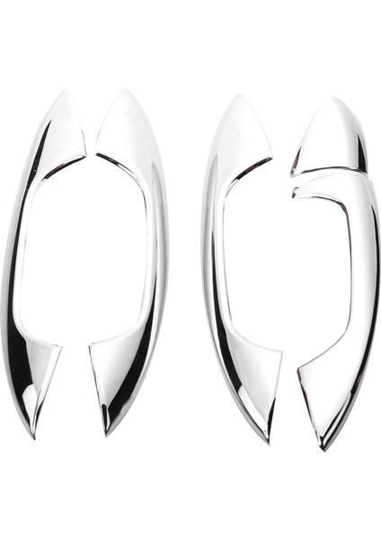 Mercedes Benz Için W205 Cclass C200 C180 GLC260 2015 2016 Araba Aksesuarları Kapı Kolu Trim Abs Etiket 5 Adet/takım Lhd (Yurt Dışından)