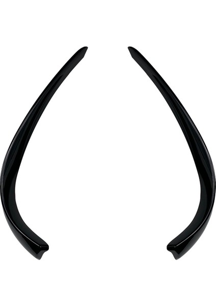 Araba Ön Tampon Spoiler Splitter Kapak Mercedes-Benz C-Class W205 2015-2019 C200 C43 Amg Siyah (Yurt Dışından)