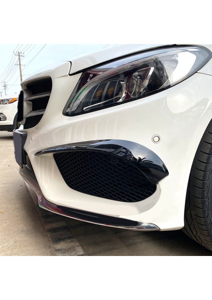 Araba Ön Tampon Spoiler Splitter Kapak Mercedes-Benz C-Class W205 2015-2019 C200 C43 Amg Siyah (Yurt Dışından) fiyatları