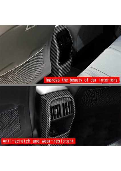 Araba Arka Klima Havalandırma Çerçevesi Çıkış Trim Hyundai Kona 2024+ Araba Aksesuarları B Için Çıkartmalar Kapakları (Yurt Dışından) fiyatları