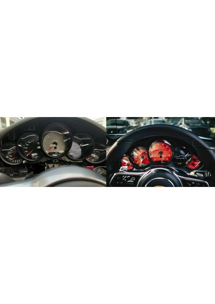 Porsche 971 Cayenne Macan 718 Paramera 911 Carrera 991 Dash Küme Yerleşimi Için Gösterge Yüz Kadranı Facelift (Yurt Dışından) fırsatları