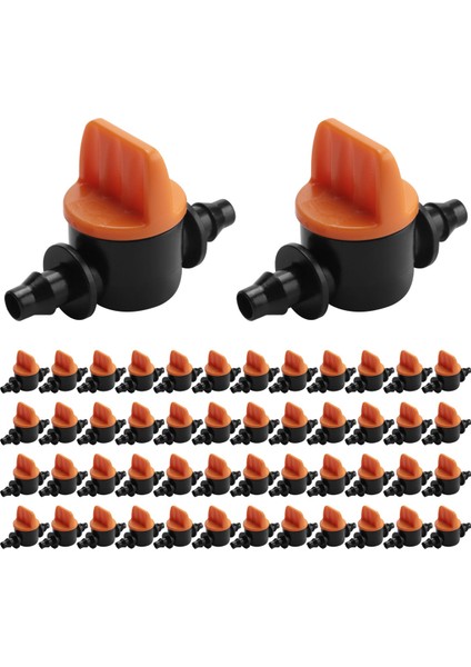 50 Adet 1/4 Inç Boru Mini Vana 4/7mm Hortum Denetleyici Dikenli Adaptör Tarım Damla Sulama Sulama Sistemi Bağlantısı (Yurt Dışından) modelleri