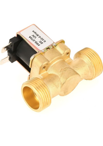 Elektrikli Solenoid G3/4 Su Için Pirinç Elektrikli Solenoid Valf 12V Dc Normalde Kapalı (Yurt Dışından) fırsatları