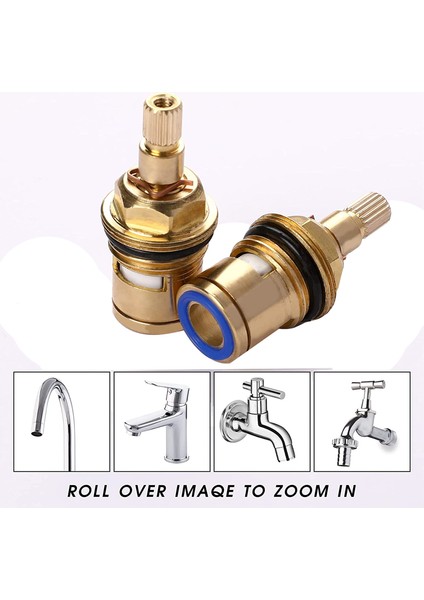 2 Adet Pirinç Seramik Kök Seramik Disk Kartuşu Musluk Vana Kartuşu Yedek Musluk Tamir Yedek Parçalar (Yurt Dışından) modelleri