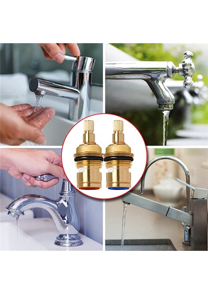 2 Adet Pirinç Seramik Kök Seramik Disk Kartuşu Musluk Vana Kartuşu Yedek Musluk Tamir Yedek Parçalar (Yurt Dışından) fırsatları