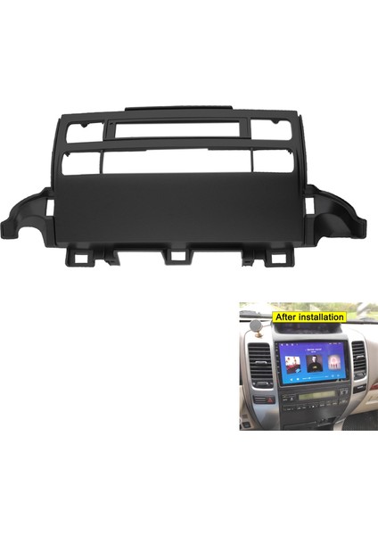 Toyota Prado 120 Için Araba Radyo Fasya J120 DVD Stereo Çerçeve Plaka Adaptörü Montaj Dash Kurulum Çerçeve Trim Kiti B (Yurt Dışından)