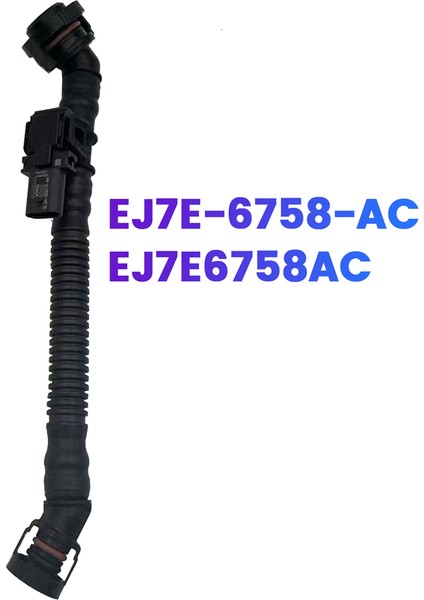 Araba Gaz Yakıt Hava Basıncı Hattı Boru Hortumu W/sensör EJ7E-6758-ACPL Ford Focus St Için 2.0l 2015-2018EJ7E-6758-AC (Yurt Dışından)