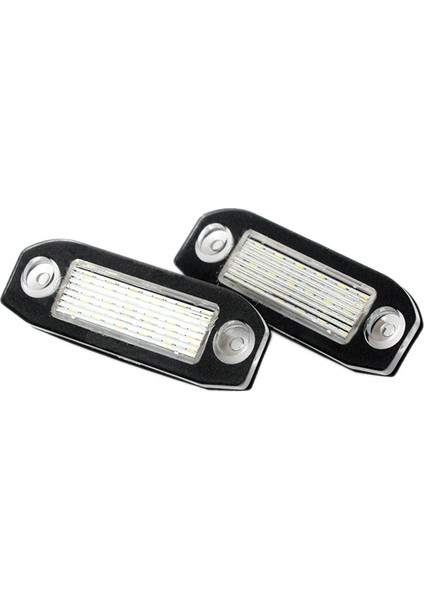 Araba LED Plaka Işık Lambası Volvo S80 XC90 S40 V60 C70 V50 XC70 V70 (Yurt Dışından)