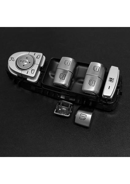 4 Adet Kapı Pencere Camı Kaldırıcı Kontrol Anahtarı Düğmesi Mercedes-Benz C Sınıfı Için W205 Glc W253 (Yurt Dışından)