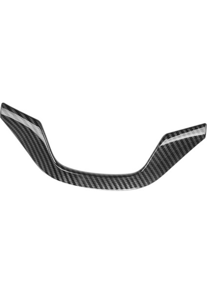 Honda Accord 2018-2022 Için Araba Direksiyon Üst Krom Çerçeve Trim Karbon Fiber Tarzı Dekor Etiket Aksesuarları (Yurt Dışından)