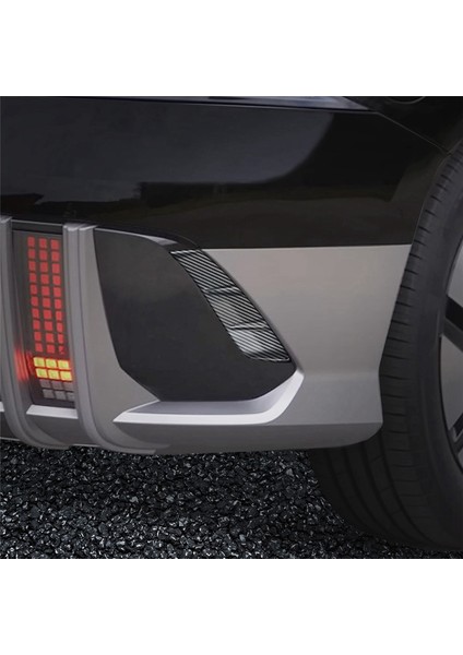 Hyundai Ionıq 6 2022 2023+ Araç Arka Sis Farları Lamba Şeritleri Ayar Kapağı Çıkartmalar Arka Tampon Spoiler (Yurt Dışından) fiyatları