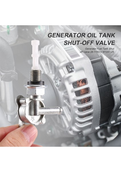 Jeneratör Yakıt Tankı Kapatma Vanası 28-1783-V M10X1.25 (Yurt Dışından) fırsatları