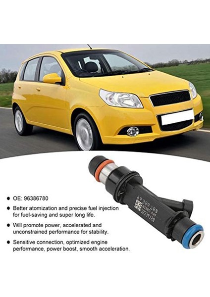 Chevrolet Aveo 25334150 96386780 Için Araç Yakıt Enjektörü (Yurt Dışından) modelleri