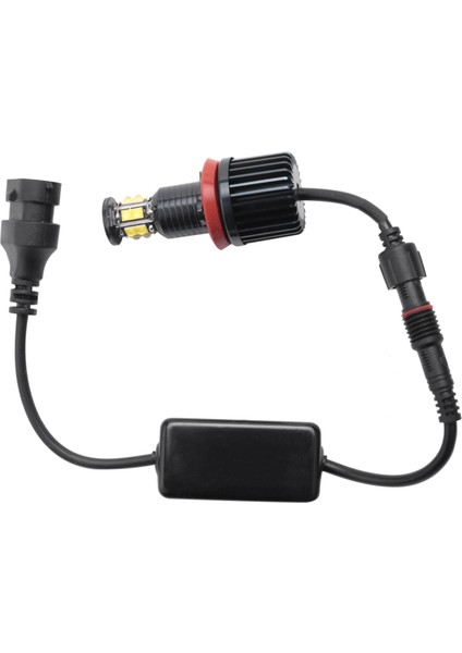 1 Çift 120 W 12LED Araba Melek Göz Işaretleyici Farlar Ampuller Lambalar Bmw E82 E90 E92 E60 E61 E63 E89 X6 H8 (Yurt Dışından)