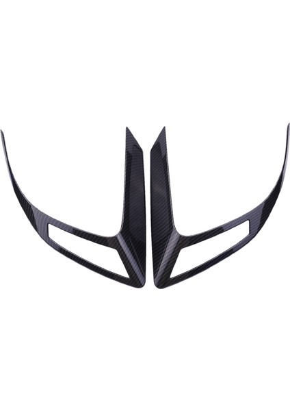 Arka Kuyruk Işık Lambası Kapağı Trim Fit Honda Civic Sedan 10TH Aksesuarları 2016 2017 2018 2019 (Yurt Dışından)