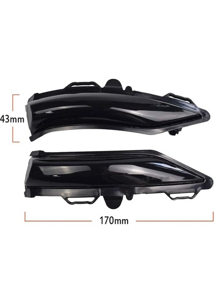 Araba Yan Dikiz Aynası Işık LED Dönüş Sinyali Lambası Ford Fiesta Için Mk8 2019+ Dinamik Flaşör Gösterge Işığı (Yurt Dışından) fiyatları