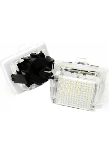 2 Adet Araba Lisansı Plaka Lambası Mercedes-Benz Için W204/W212/W216/W221/W207 18 LED Beyaz Arka Lisans Etiketi Işıkları (Yurt Dışından) modelleri