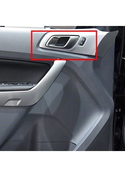 Ford Ranger 2012-2021 Everest 2015-2021 Mazda BT50 2012-2019 Araç Iç Kapı Iç Kol Krom Için Sol (Yurt Dışından)