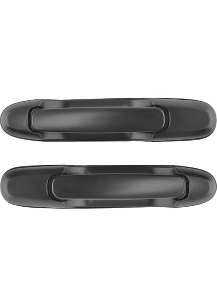 Arka Dış Dış Sürgülü Kapı Kolu 1 Çift Set 1998-2003 Toyota Sienna Sürücü ve Yolcu Tarafı Siyah (Yurt Dışından)