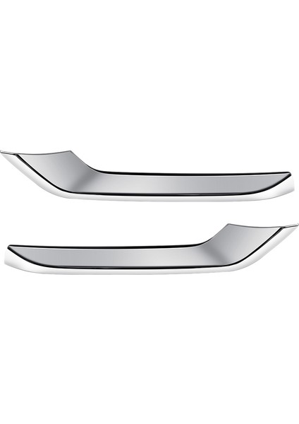 Araba Krom Ön Tampon Alt Izgara Trim Şeritler Sis Aydınlatma Koruması Trim Honda Hrv Hr-V Vezel 2021 2022 (Yurt Dışından)