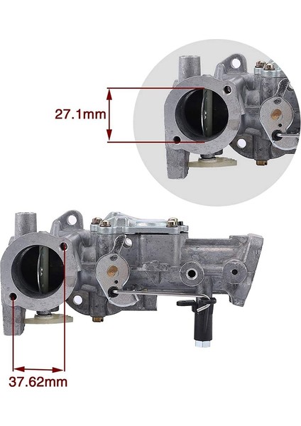 498298 Karbüratör 491588S 491588 Briggs-Stratton Için Hava Filtresi 692784 495951 490533 495426 Buji Contalı Karbonhidrat (Yurt Dışından) modelleri