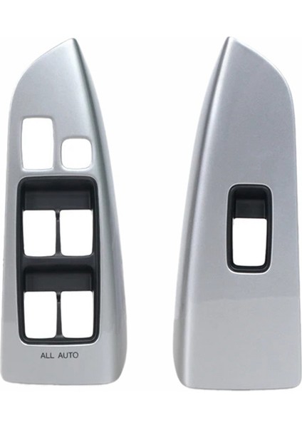 Araba Pencere Asansör Kontrol Anahtarı Paneli Krom Çerçeve 74232-60440 74231-60490 Toyota Land Cruiser Prado 120 Için LC120 Lhd (Yurt Dışından)