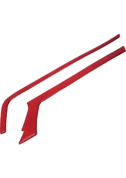 Abs Kırmızı Karbon Fiber Orta Hava Firar Çıkışı Kapak Trim Dekor Etiket Honda Civic 10TH Gen 2016 2017 2018 2019(RHD) (Yurt Dışından) fırsatları