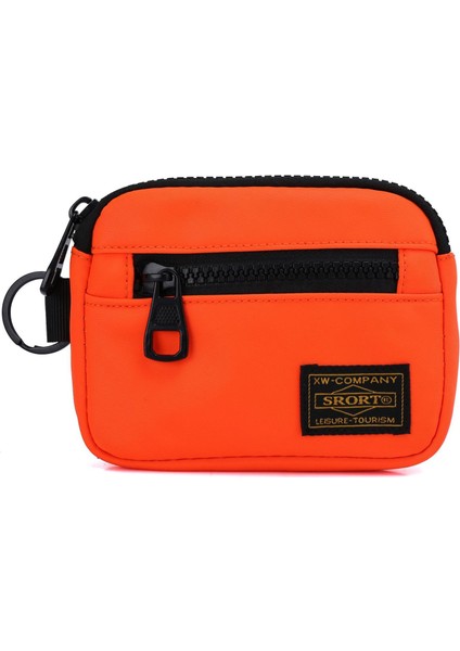 Moda Oxford Kumaş Erkek ve Kadın Takım Tarzı Taşınabilir Bozuk Para Cüzdanı (Yurt Dışından)