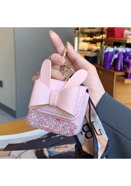 Moda Ins Rüzgar Anahtarlık Kulaklık Kolye Bozuk Para Cüzdanı (Yurt Dışından)