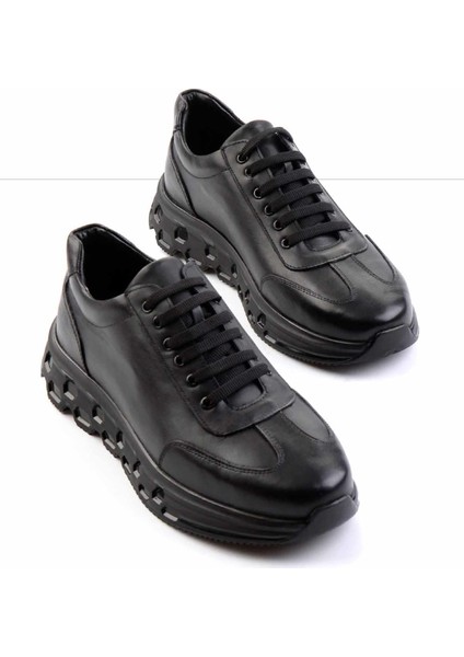 Siyah Leather Erkek Sneaker E01323066043 fiyatları