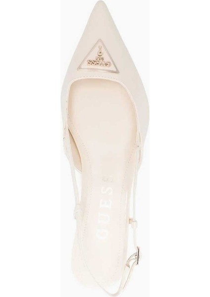 Jeson2 Logo Detaylı Mini Topuklu Stiletto