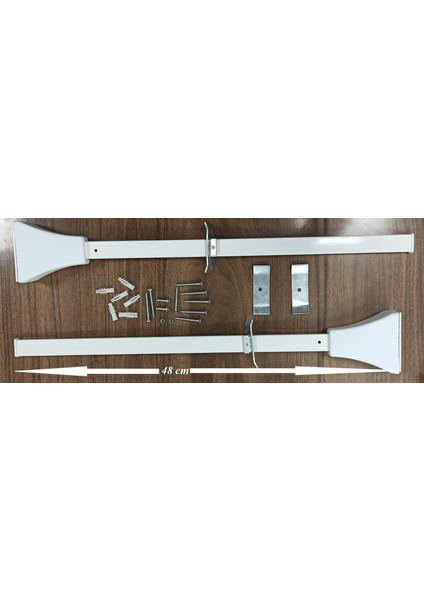 2 Adet Radyatör (Petek) Yere Montaj Ayağı 48 cm