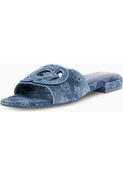 Tarishae Denim Logolu Terlik