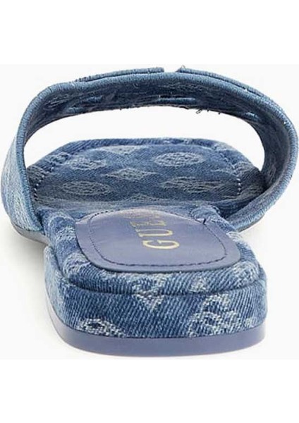 Tarishae Denim Logolu Terlik