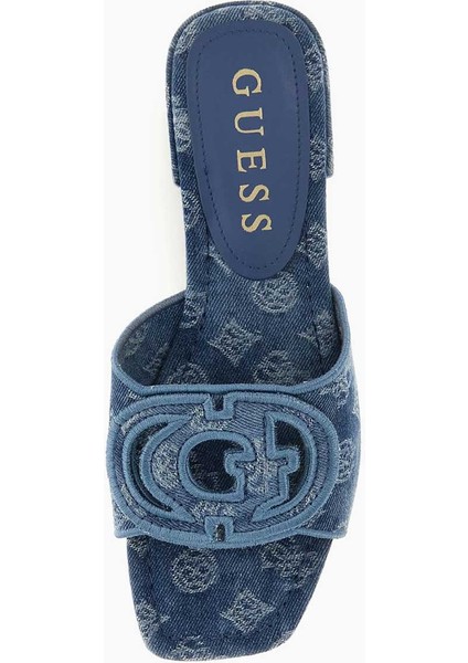 Tarishae Denim Logolu Terlik