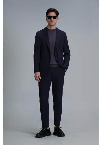 Hunter Smart Erkek Chino Pantolon Slim Fit Siyah