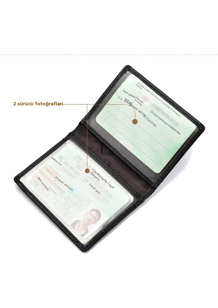 Birinci Kat Inek Derisi Ultra Ince Kart Seti Erkek Kart Çantası (Yurt Dışından) fırsatları