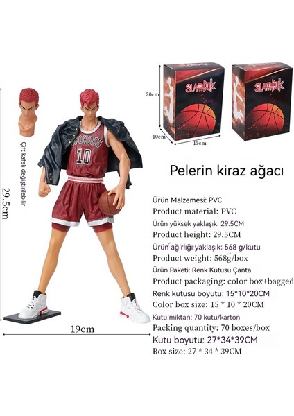29 cm Anime Smaç Ustası Sıcak Kanlı Basketbol Oyuncusu (Yurt Dışından) indirimleri