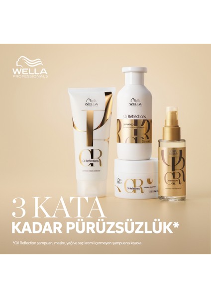 Professionals Oil Reflections Işıltı Sağlayan Anında Bakım Kremi 200 ml -Tüm Saç Tipleri İçin