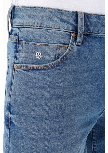 Straight Fit Düşük Bel Erkek Denim Jean Şort indirimleri