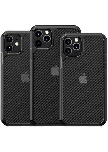 Apple iPhone 11 Kılıf Inoks Kapak-Siyah fırsatları