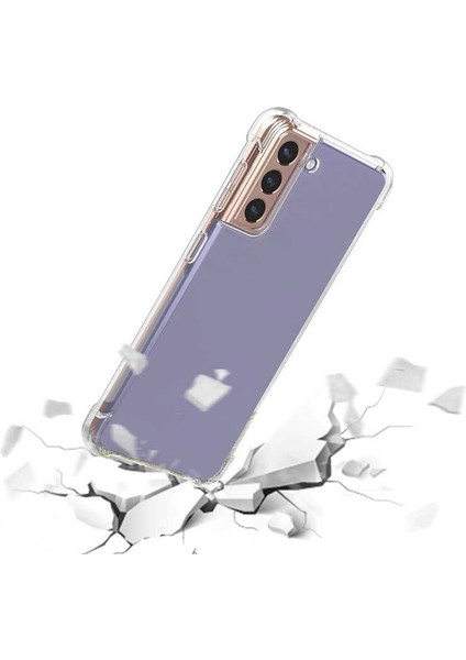 Galaxy S21 Kılıf Nitro Anti Shock Silikon-Renksiz