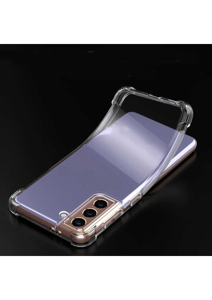 Galaxy S21 Kılıf Nitro Anti Shock Silikon-Renksiz