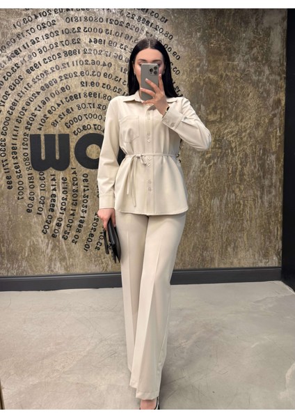 Inovista Kemerli Düğmeli Gömlek Taş fırsatları