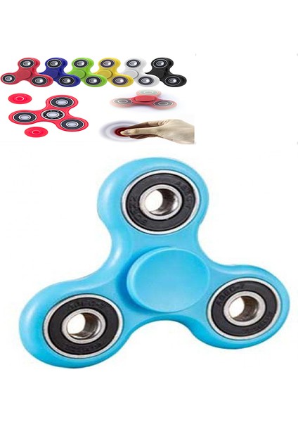 Tref Çarkı Sarı- Çarkı Fidget Spinner 3 Lü