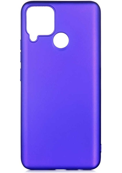 Realme C25 Kılıf Premier Silikon Kapak-Saks Mavi
