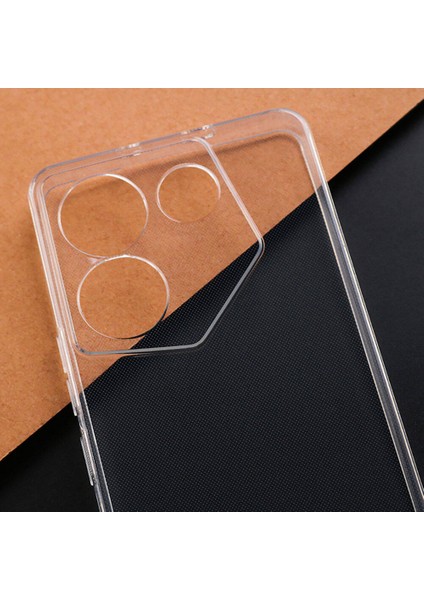 Tecno Camon 20 Pro 4g Kılıf Süper Silikon Kapak-Renksiz modelleri