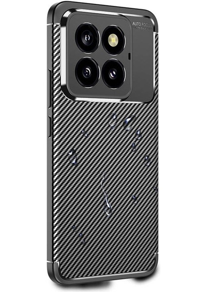 Xiaomi Mi 14 Pro Kılıf Negro Silikon Kapak-Siyah fırsatları