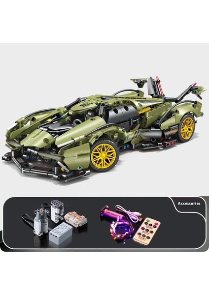 Yeni Lamborghini Porsche Model Programlama Uzaktan Kumanda Spor Araba Bulmaca Yapı Taşı Oyuncaklar (Yurt Dışından)